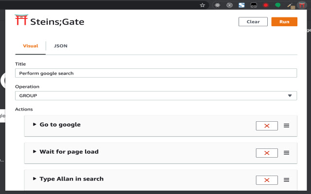 Steins Gate van de Chrome-webwinkel wordt uitgevoerd met OffiDocs Chromium online
