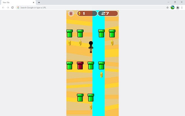 بازی Stickman Bouncing Casual از فروشگاه وب کروم برای اجرای آنلاین با OffiDocs Chromium