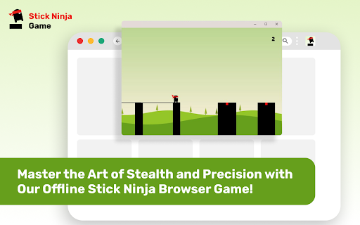 Stick Ninja Game  from Chrome web store to be run with OffiDocs Chromium online