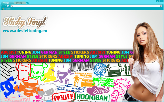 Sticky Vinyl 4:3 Adesivi Tuning JDM  from Chrome web store to be run with OffiDocs Chromium online
