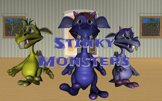 Stinky Monsters  from Chrome web store to be run with OffiDocs Chromium online