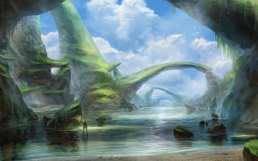 Stone Arches of the Shore  from Chrome web store to be run with OffiDocs Chromium online