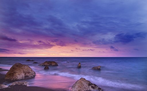 Stone beach and sea  from Chrome web store to be run with OffiDocs Chromium online