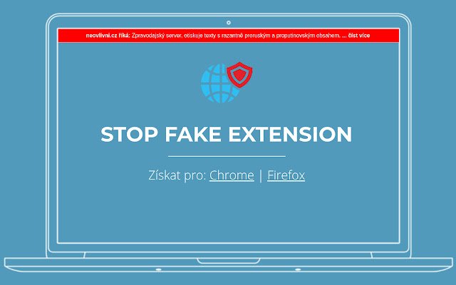 Stop Fake Extension  from Chrome web store to be run with OffiDocs Chromium online