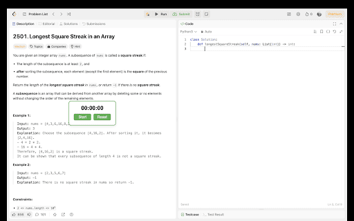 Stopwatch  from Chrome web store to be run with OffiDocs Chromium online
