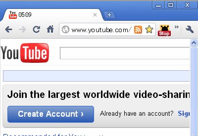 Stopwatch Tab  from Chrome web store to be run with OffiDocs Chromium online