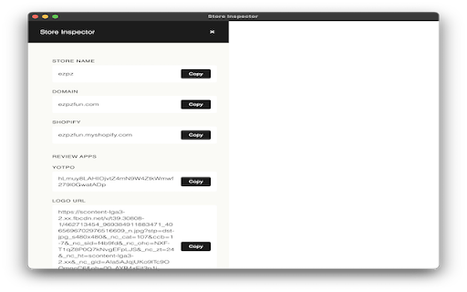 Storefront account creation data gathering  from Chrome web store to be run with OffiDocs Chromium online