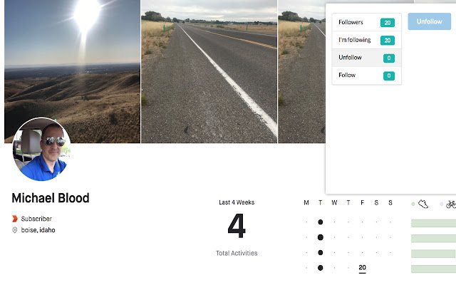 Strava を Chrome ウェブストアからアンフォローして、OffiDocs Chromium オンラインで実行する