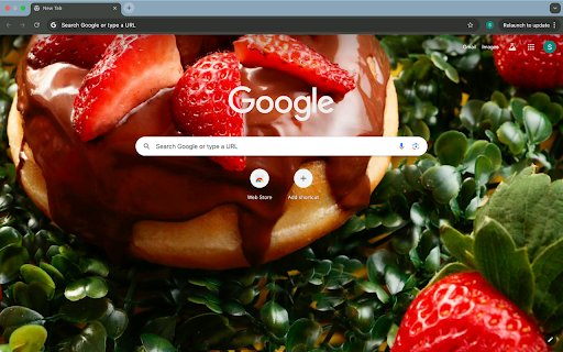 strawberry chocolate donut  from Chrome web store to be run with OffiDocs Chromium online
