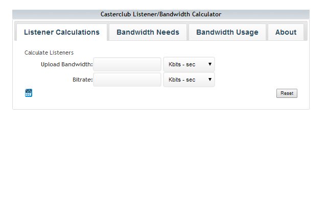 Streaming Calculator  from Chrome web store to be run with OffiDocs Chromium online