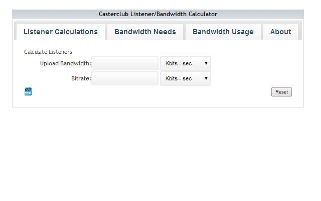 Calculatorul de streaming din magazinul web Chrome va fi rulat cu OffiDocs Chromium online