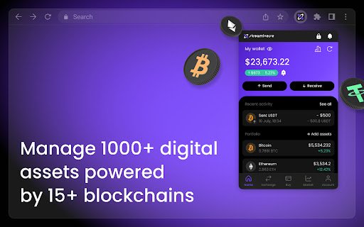 Streamiverse Wallet  from Chrome web store to be run with OffiDocs Chromium online