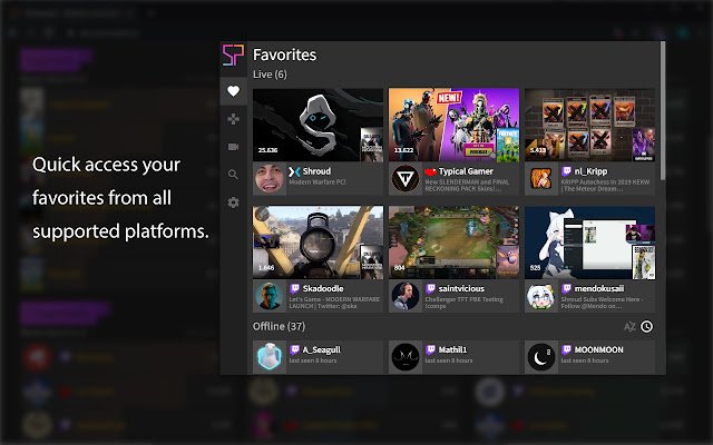 Streamplex Live  from Chrome web store to be run with OffiDocs Chromium online