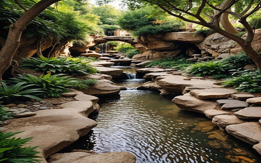 Stream wallpaper  from Chrome web store to be run with OffiDocs Chromium online