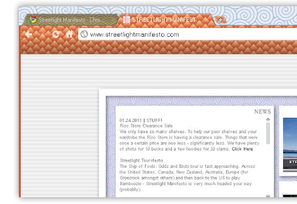 Streetlight Manifesto  from Chrome web store to be run with OffiDocs Chromium online