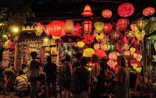 Street of lights  from Chrome web store to be run with OffiDocs Chromium online
