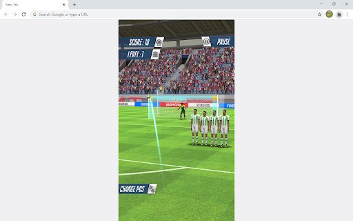 Strike Football Sports Game  from Chrome web store to be run with OffiDocs Chromium online
