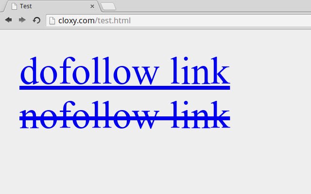 অনলাইনে OffiDocs Chromium এর সাথে চালানোর জন্য Chrome ওয়েব স্টোর থেকে Nofollow লিঙ্কগুলিকে স্ট্রাইক আউট করুন৷