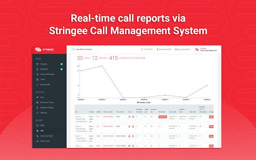 Stringee Phone CRM  from Chrome web store to be run with OffiDocs Chromium online