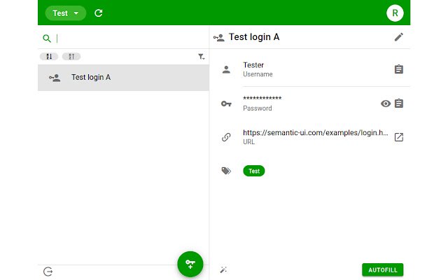 Strongpin Vault  from Chrome web store to be run with OffiDocs Chromium online