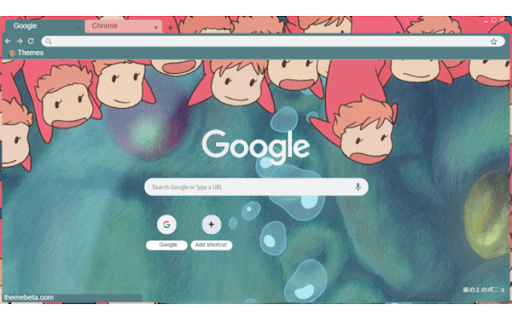 Studio Ghibli Ponyo  from Chrome web store to be run with OffiDocs Chromium online