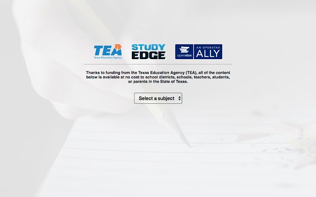 Study Edge من متجر Chrome الإلكتروني ليتم تشغيلها باستخدام OffiDocs Chromium عبر الإنترنت