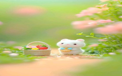 Stuffed animal wallpaper  from Chrome web store to be run with OffiDocs Chromium online
