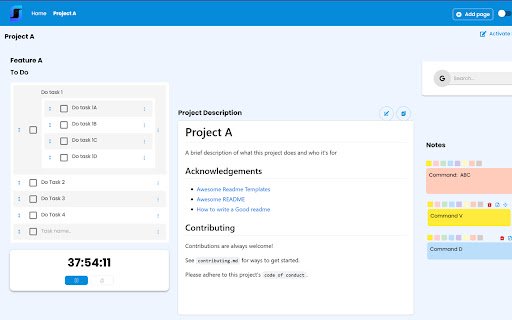 StyloDash  from Chrome web store to be run with OffiDocs Chromium online