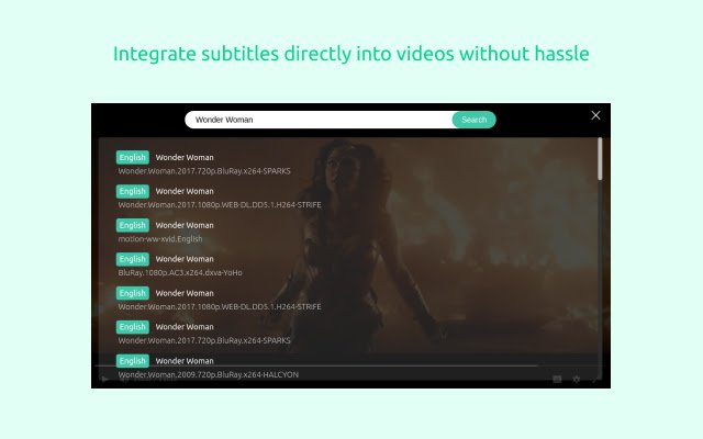 Suberflix  from Chrome web store to be run with OffiDocs Chromium online