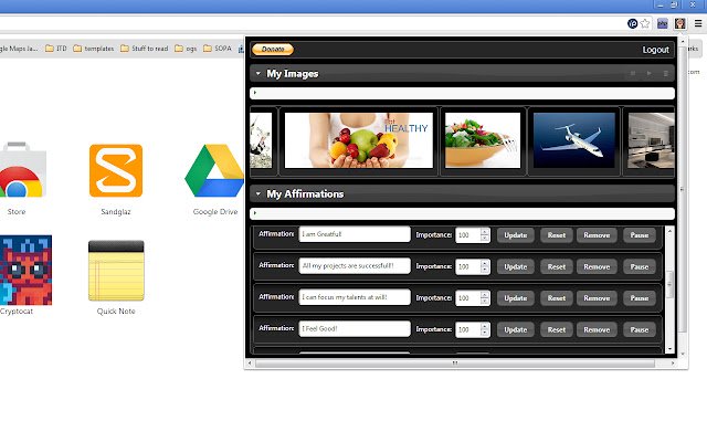 Subliminal Goal Achievement Helper de Chrome web store se ejecutará con OffiDocs Chromium en línea