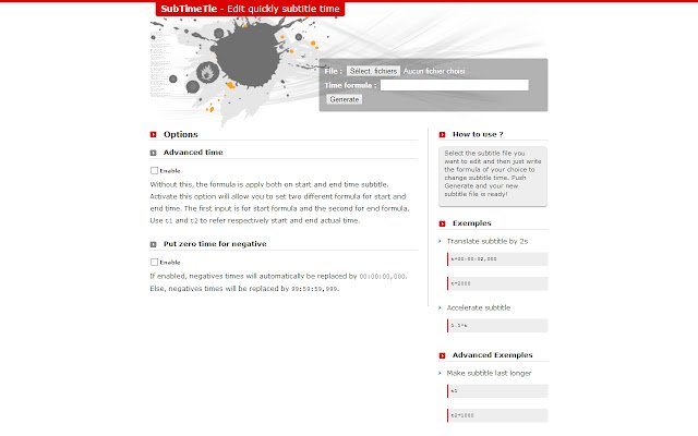 OffiDocs Chromium 온라인과 함께 실행되는 Chrome 웹 스토어의 SubTimeTle