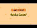 SubTrans General Subtitle Translator Suite dal negozio web di Chrome da eseguire con OffiDocs Chromium online