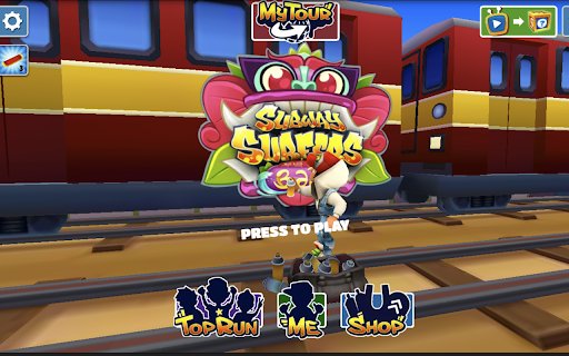 Subway Surfers Classroom 6x  from Chrome web store to be run with OffiDocs Chromium online