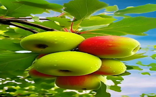 Succulent green apple bunch wallpaper  from Chrome web store to be run with OffiDocs Chromium online