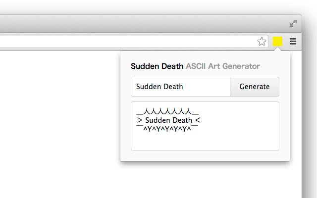 sudden death  from Chrome web store to be run with OffiDocs Chromium online