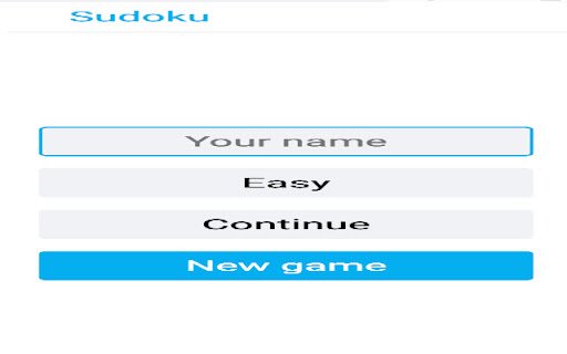 Sudoku  from Chrome web store to be run with OffiDocs Chromium online