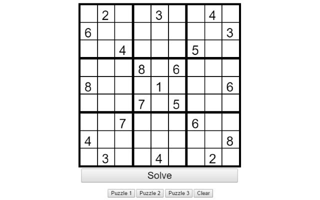 Sudoku Solver  from Chrome web store to be run with OffiDocs Chromium online
