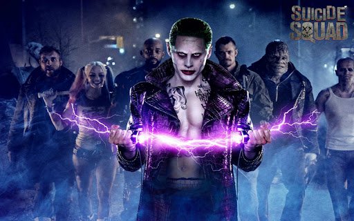 Suicide Squad Theme  from Chrome web store to be run with OffiDocs Chromium online