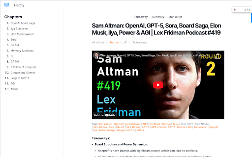 Summarise.live: High quality summaries and takeaways of Youtube videos from Chrome web store to be run with OffiDocs Chromium online Summarise.live: High quality summaries and takeaways of Youtube videos from Chrome web store to be run with OffiDocs Chromium online