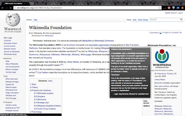 SummarWiki  from Chrome web store to be run with OffiDocs Chromium online