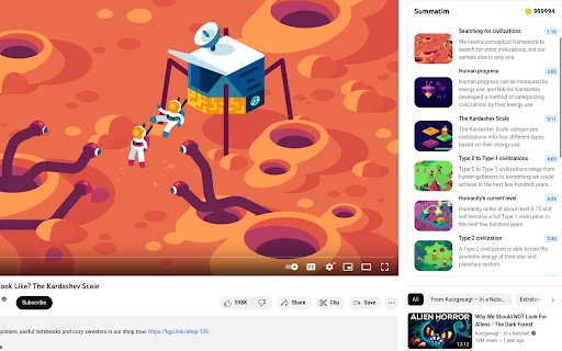 Summatim  from Chrome web store to be run with OffiDocs Chromium online