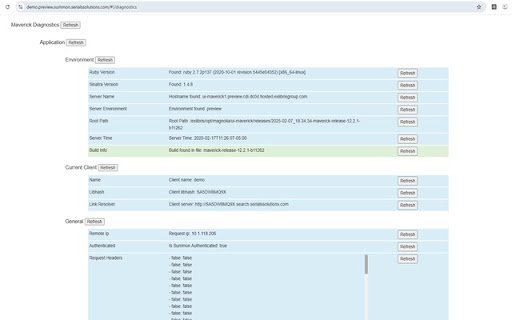 Summon Diagnostic Extension  from Chrome web store to be run with OffiDocs Chromium online