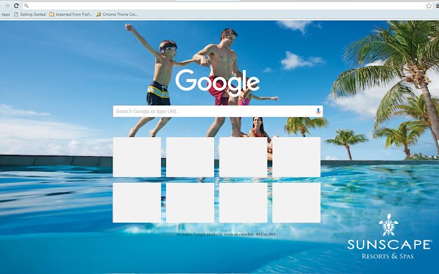ຮູບແບບສີສັນ Sunscape Resorts ຈາກຮ້ານເວັບ Chrome ທີ່ຈະດໍາເນີນການກັບ OffiDocs Chromium ອອນໄລນ໌