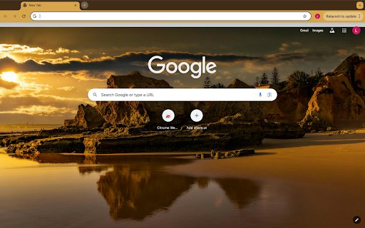 Sunset and rocky mountains  from Chrome web store to be run with OffiDocs Chromium online