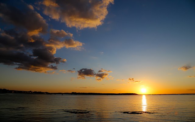 Sunset at Sandbanks  from Chrome web store to be run with OffiDocs Chromium online