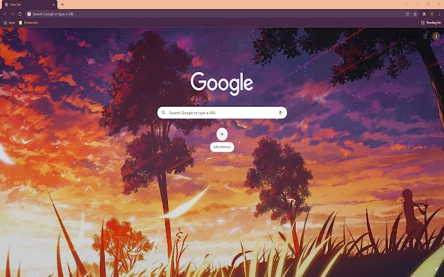 Тема Sunset Meadow Wallpaper з веб-магазину Chrome для запуску з OffiDocs Chromium онлайн
