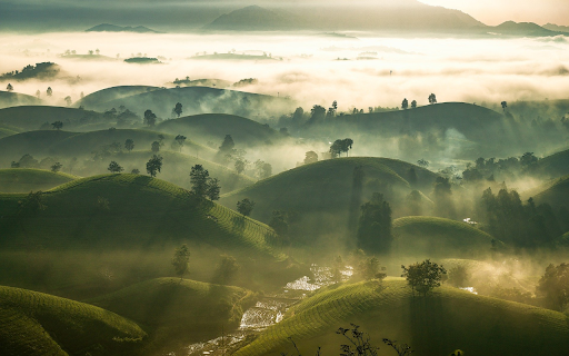 Sunset On The Hill Theme  from Chrome web store to be run with OffiDocs Chromium online