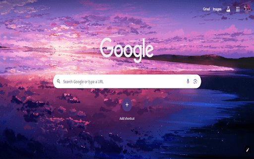 Sunset with ocean  from Chrome web store to be run with OffiDocs Chromium online