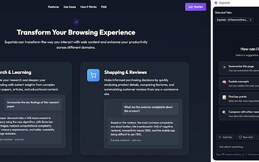 Supatab from Chrome web store to be run with OffiDocs Chromium online Supatab from Chrome web store to be run with OffiDocs Chromium online