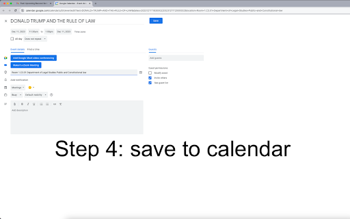 Super Calendar mula sa Chrome web store na tatakbo sa OffiDocs Chromium online